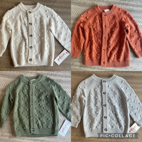 🍂Bundle of 4 size 12 month Cat and Jack cardigans perfect for fall!!🍂